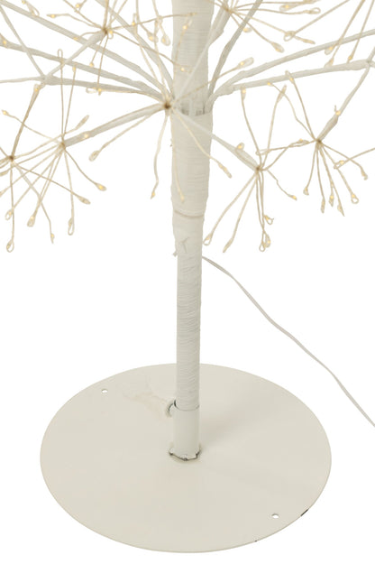 Tree LED Warm White Lights Iron White Extra Large