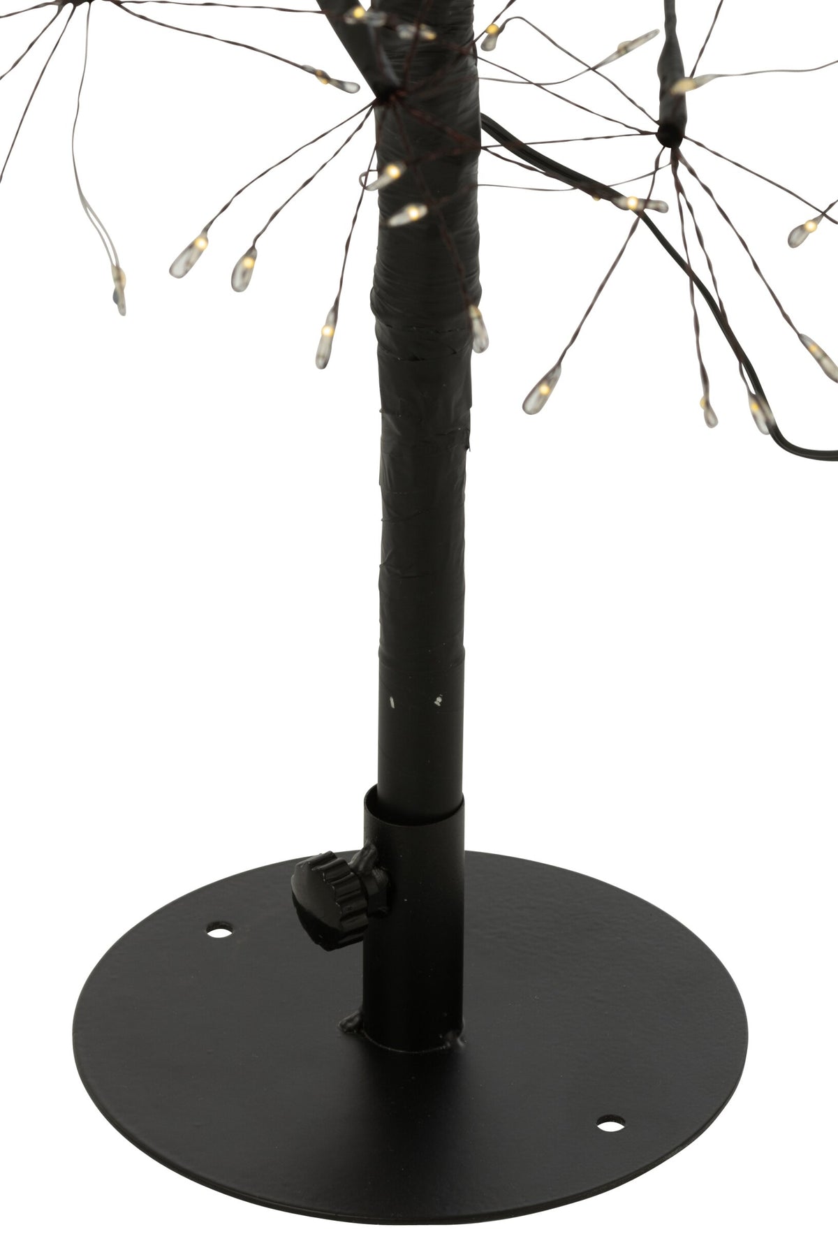 Tree LED Warm White Lights Iron Black Small