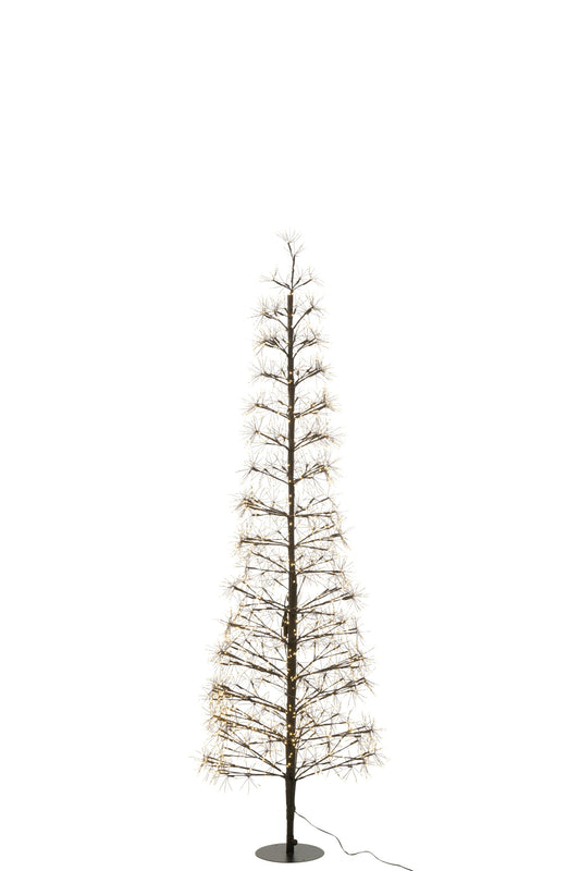 Tree LED Warm White Lights Iron Black Large