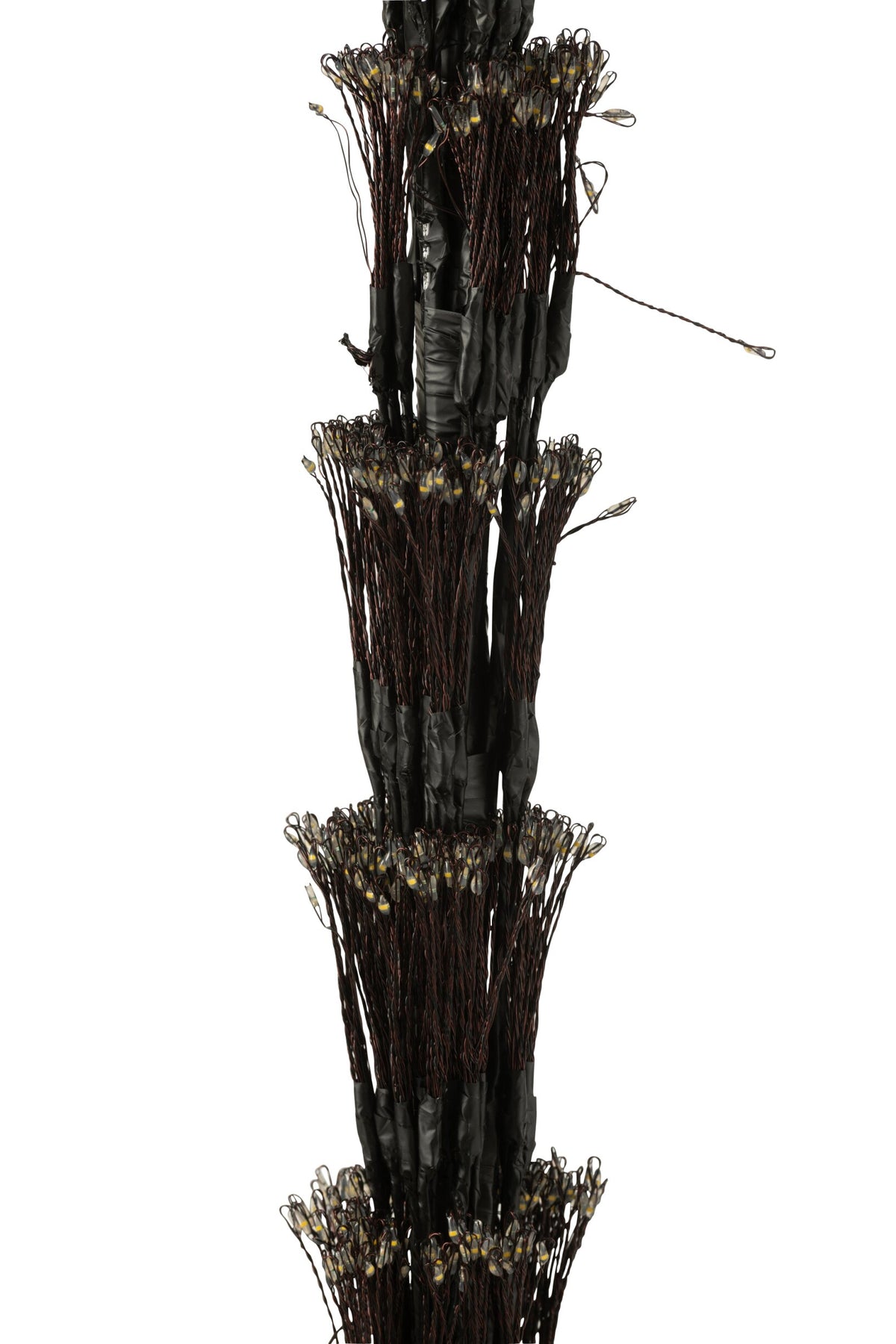 Tree LED Warm White Lights Iron Black Extra Large