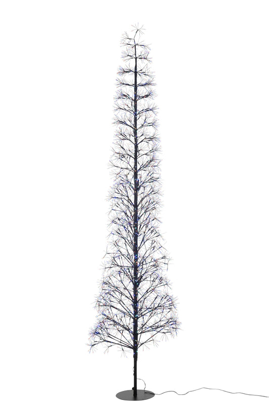 Tree LED Multicolor Lights Iron Black Extra Large