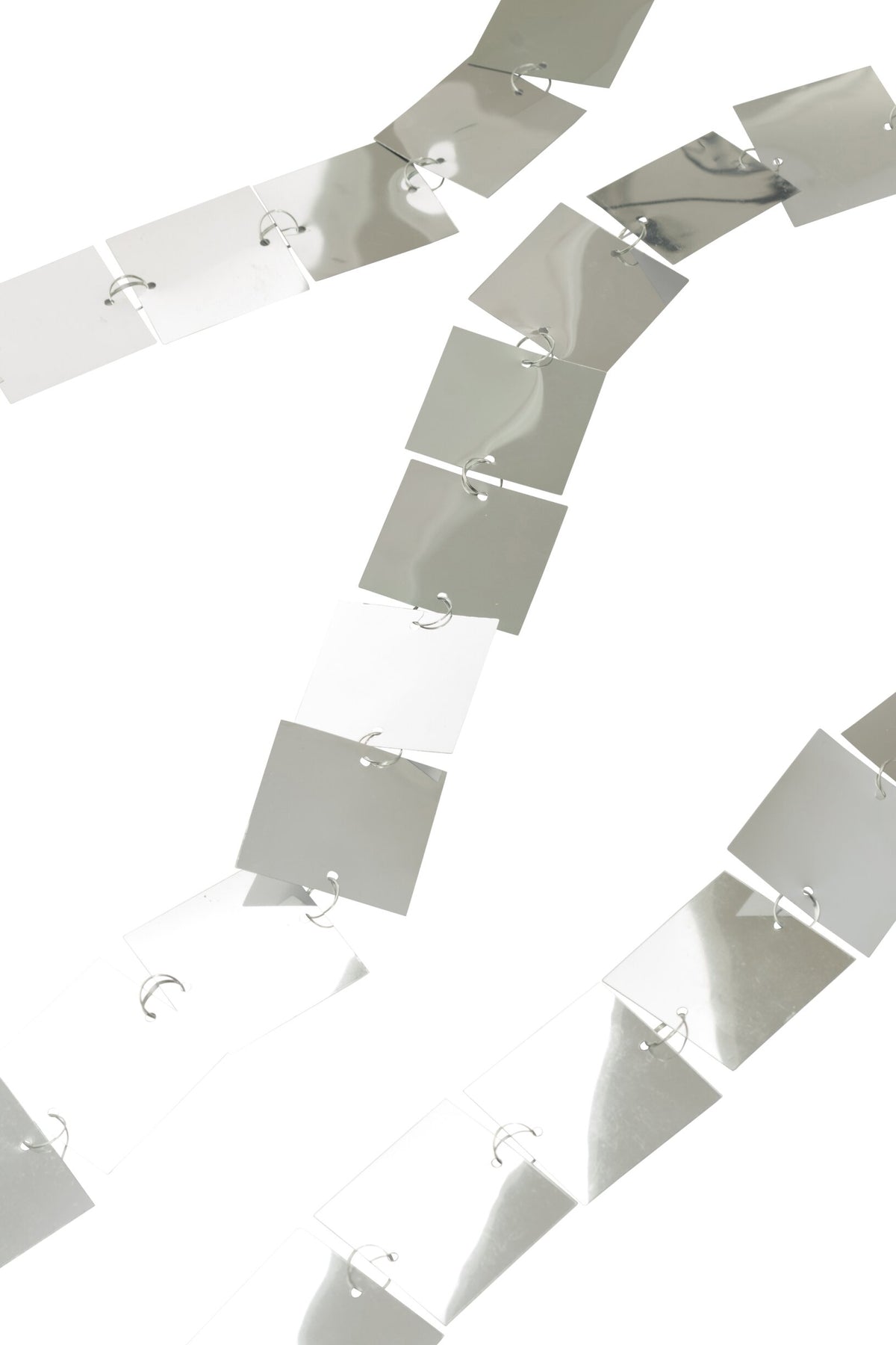 Garland Square PVC Silver Colored