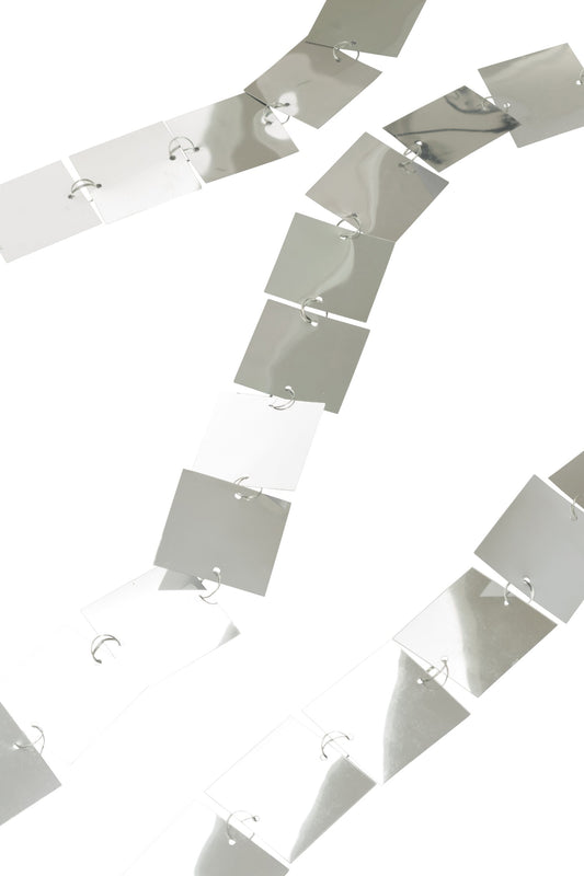 Garland Square PVC Silver Colored