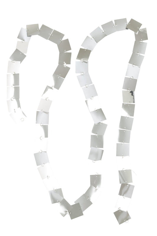 Garland Square PVC Silver Colored