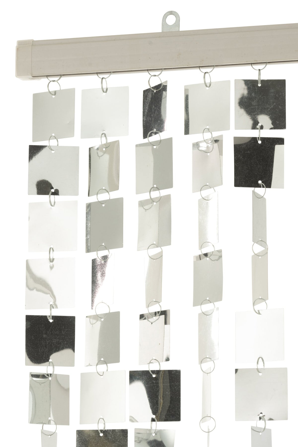 Curtain Square PVC Silver Colored