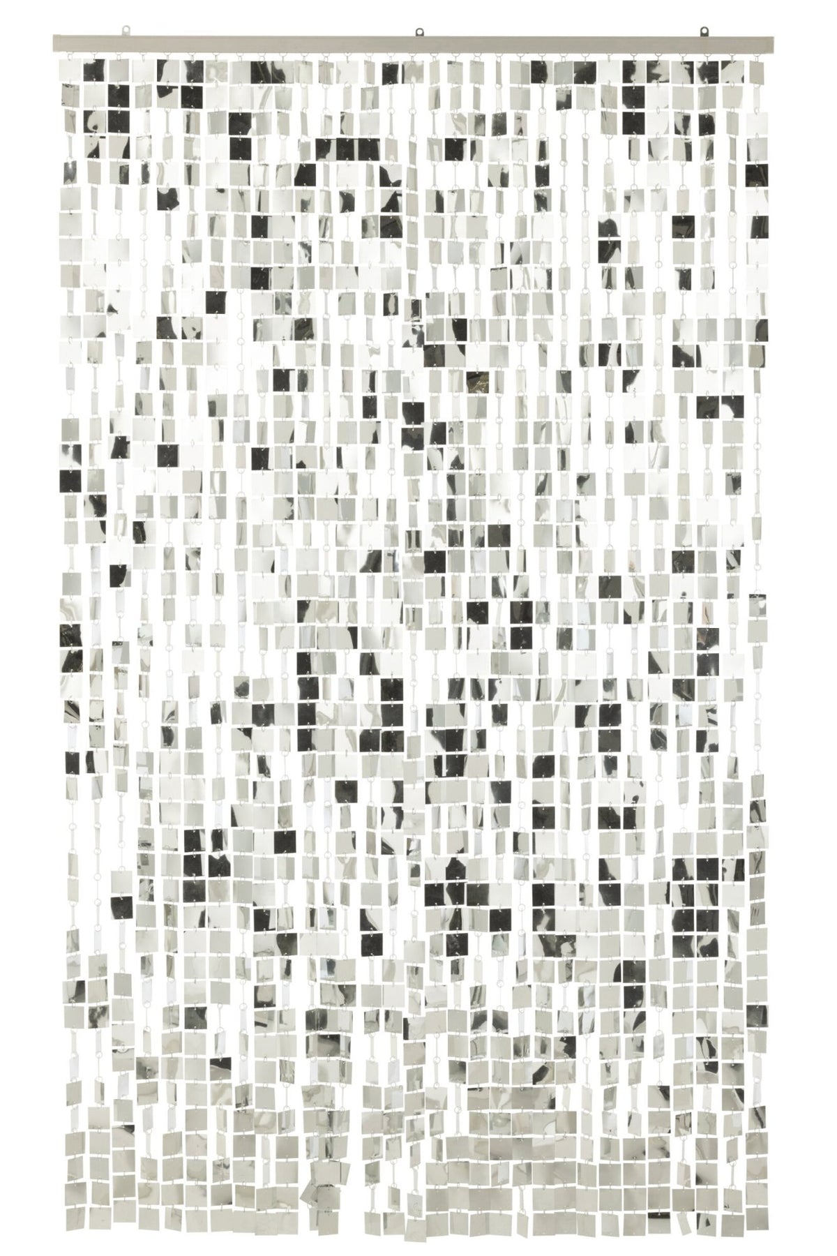 Curtain Square PVC Silver Colored