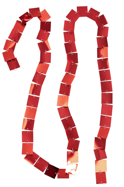 Garland Square PVC Red