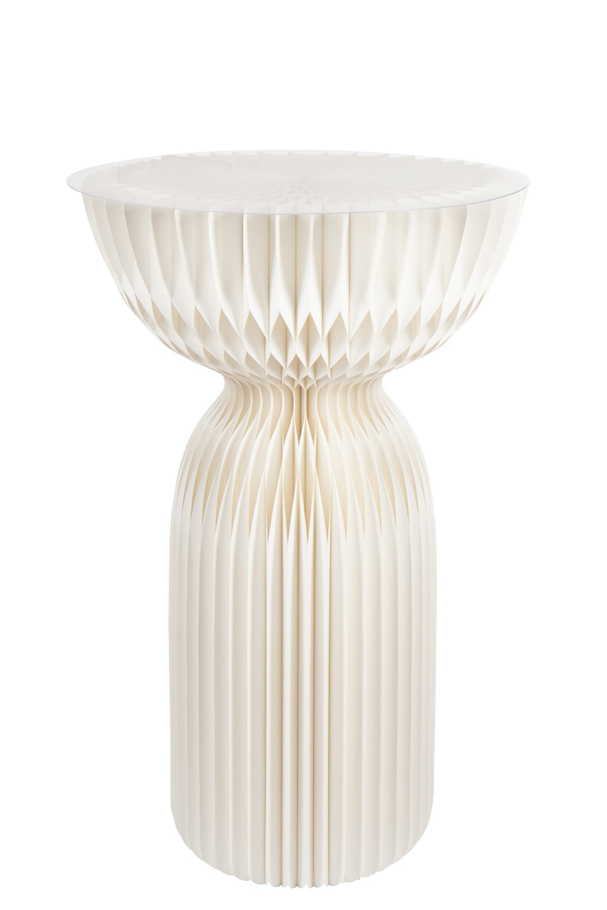 Bar Table Foldable Paper Off-White