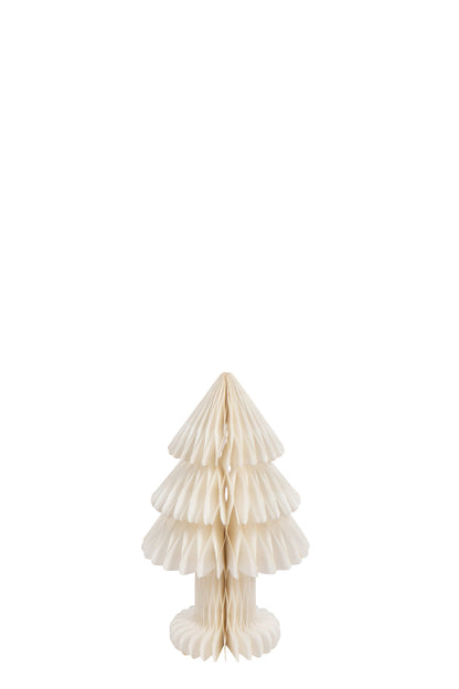 Christmas Tree Foldable Paper Off-White Medium