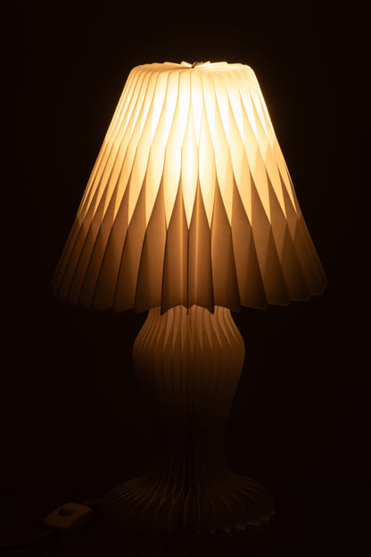 Deco Vintage Lamp Paper Off-White