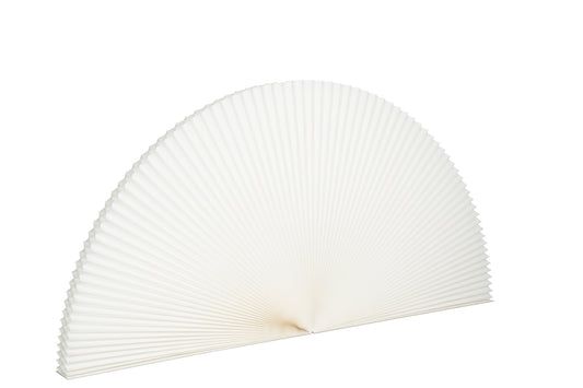 Room Divider Foldable Paper Off-White