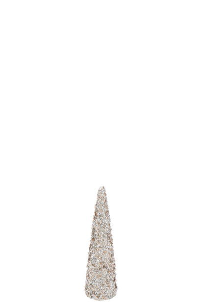 Cone Sequins Foam Champagne Colored Small