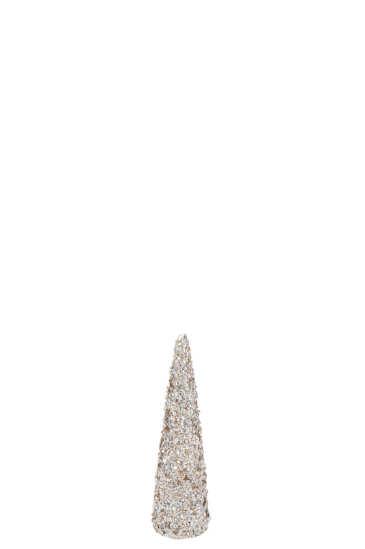 Cone Sequins Foam Champagne Colored Small