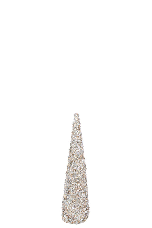 Cone Sequins Foam Champagne Colored Medium