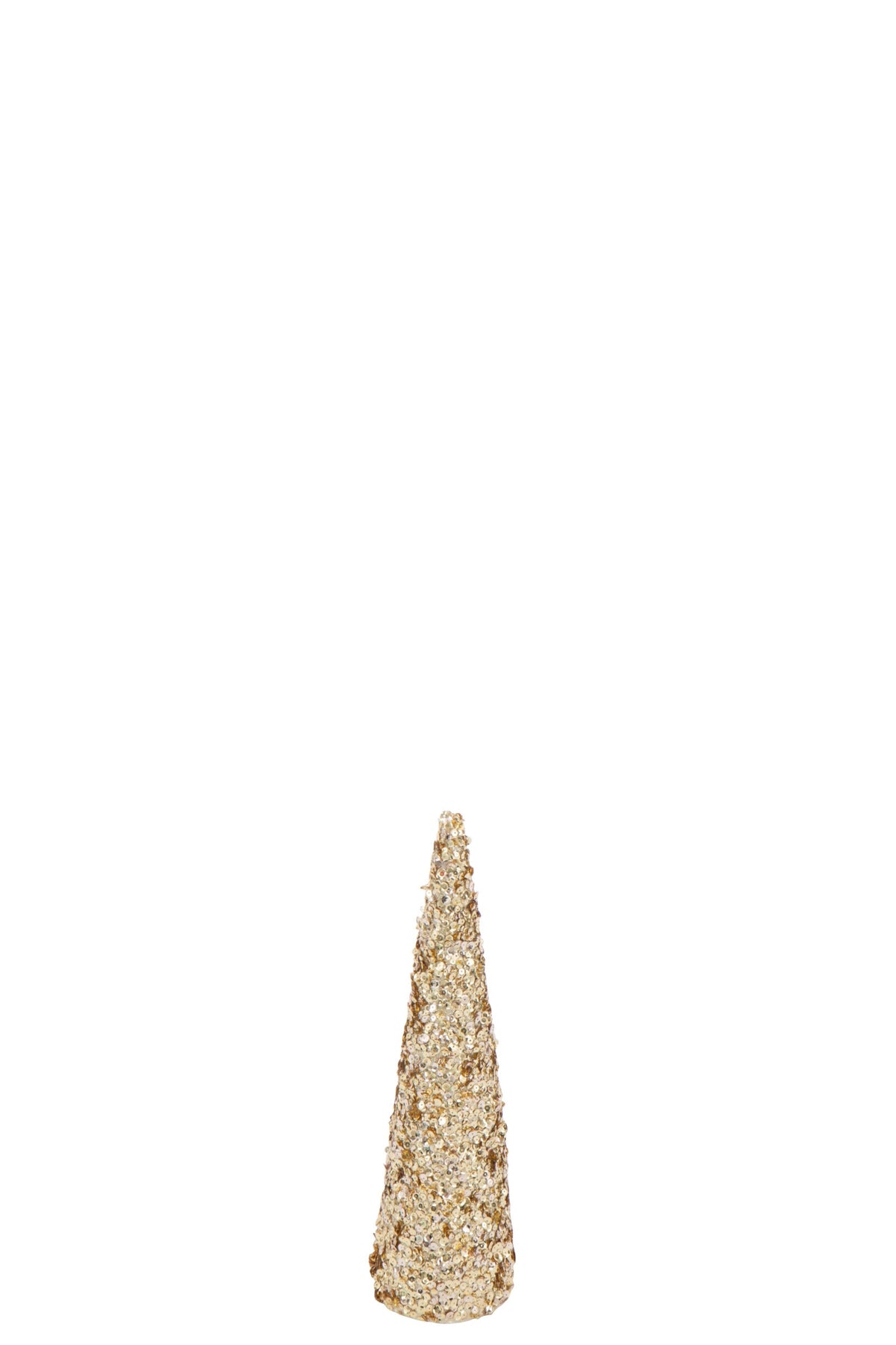 Cone Sequins Foam Gold Colored Small