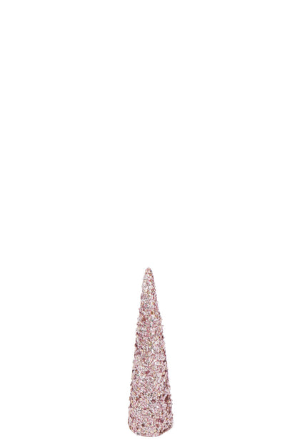 Cone Sequins Foam Light Pink Small
