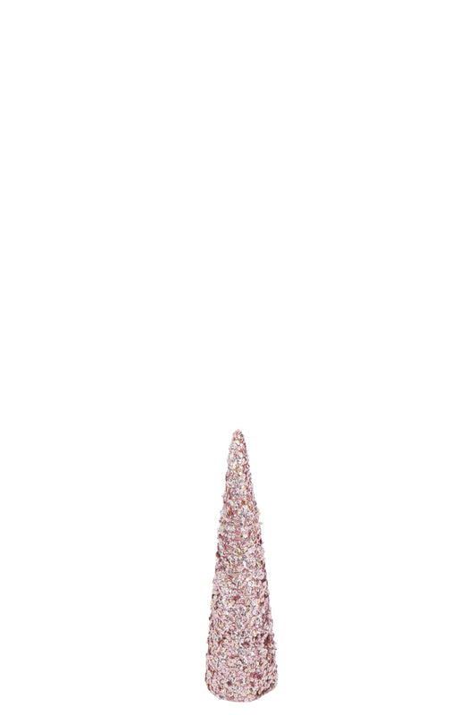 Cone Sequins Foam Light Pink Small