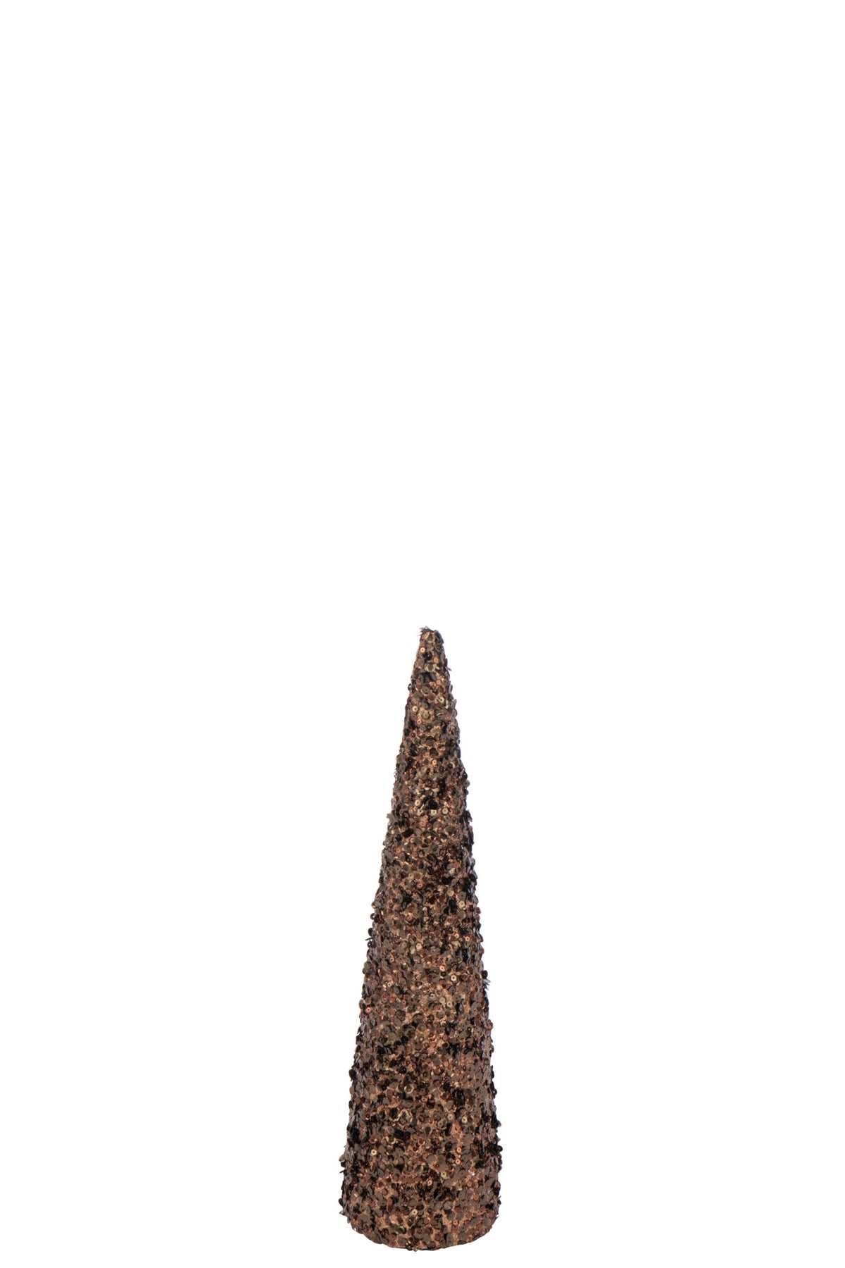 Cone Sequins Foam Dark Brown Medium