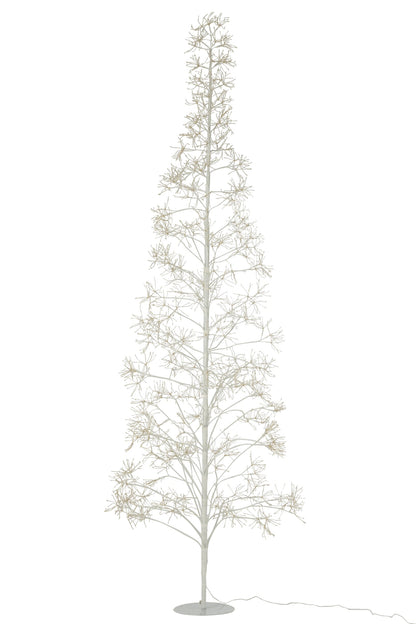 Tree 3000 LED Metal White Large