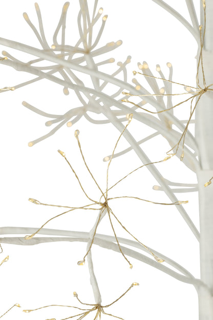 Tree 3000 LED Metal White Large