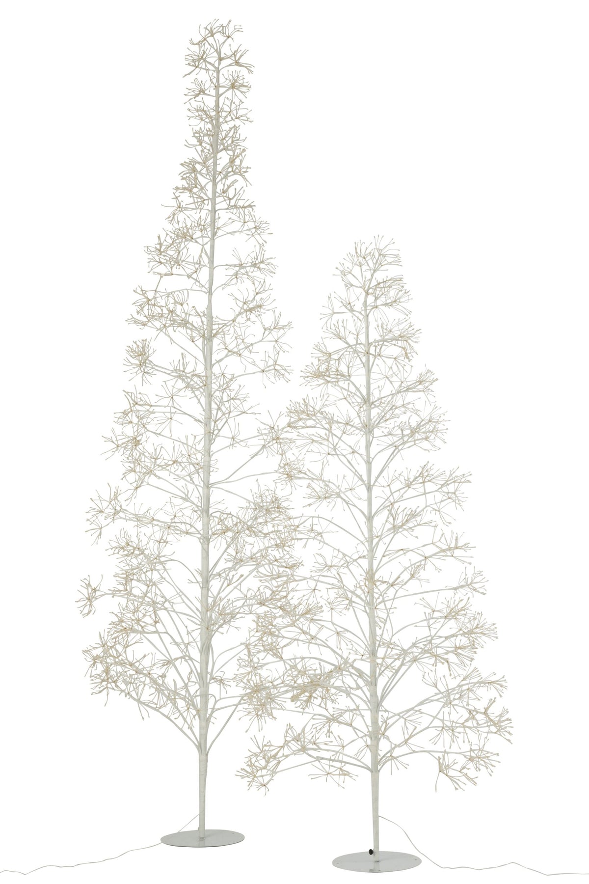 Tree 3000 LED Metal White Large