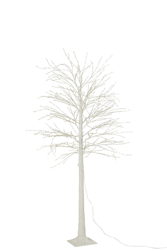 Tree 2000 LED Plastic White Medium