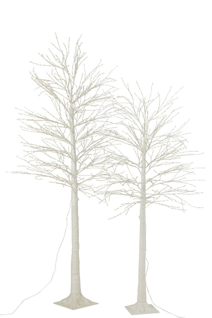 Tree 3000 LED Plastic White Large