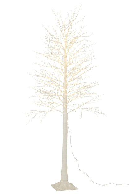 Tree 3000 LED Plastic White Large