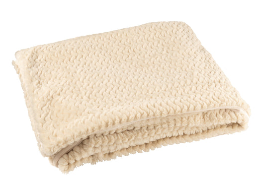 Blanket Polyester Beige
