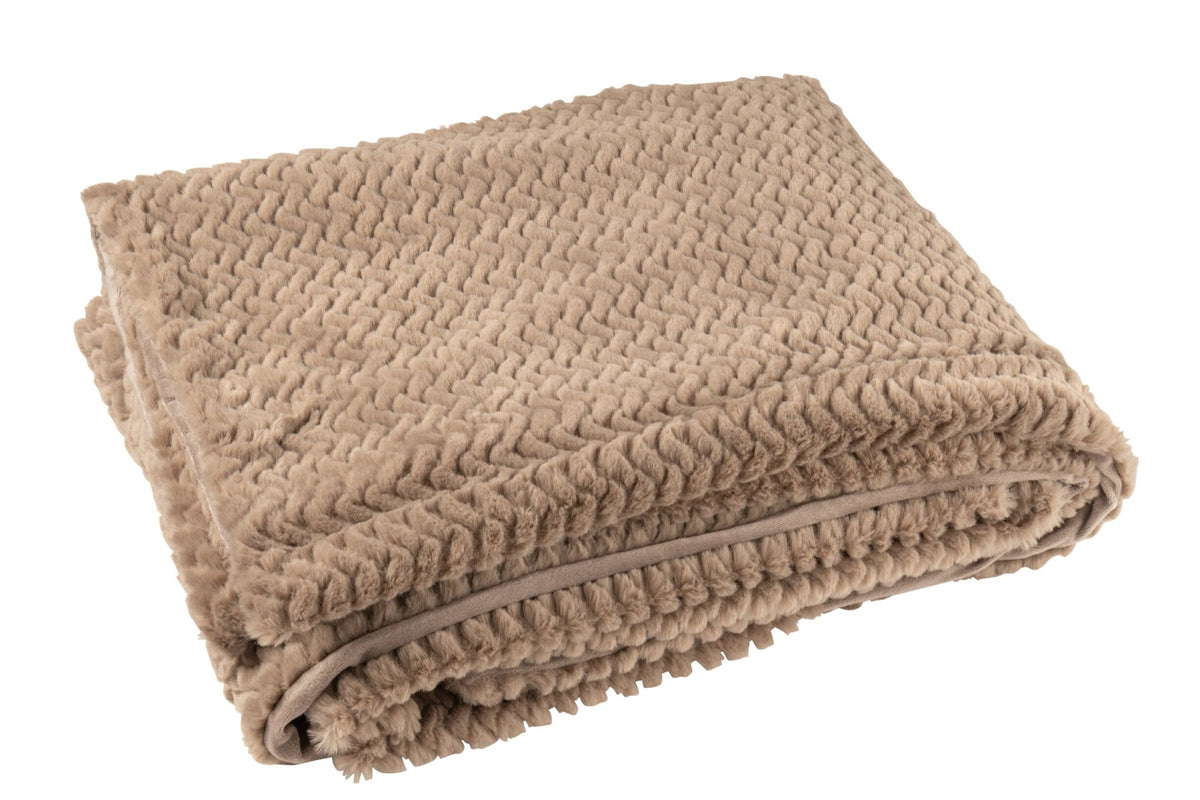 Blanket Polyester Taupe