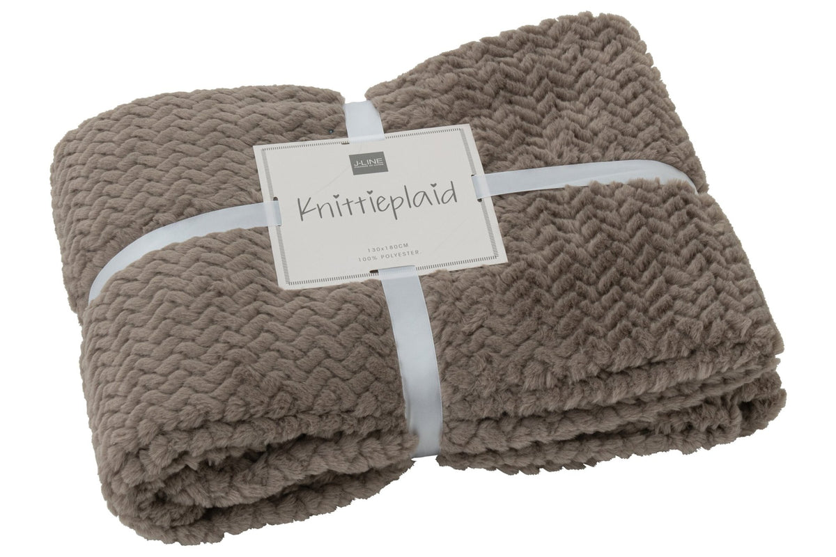 Blanket Polyester Taupe
