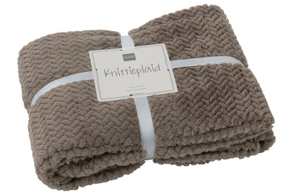 Blanket Polyester Taupe
