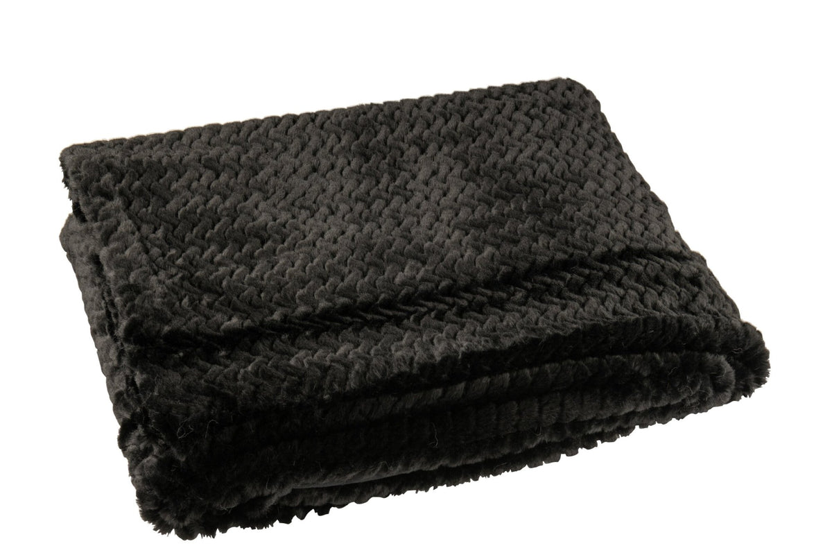 Blanket Polyester Black
