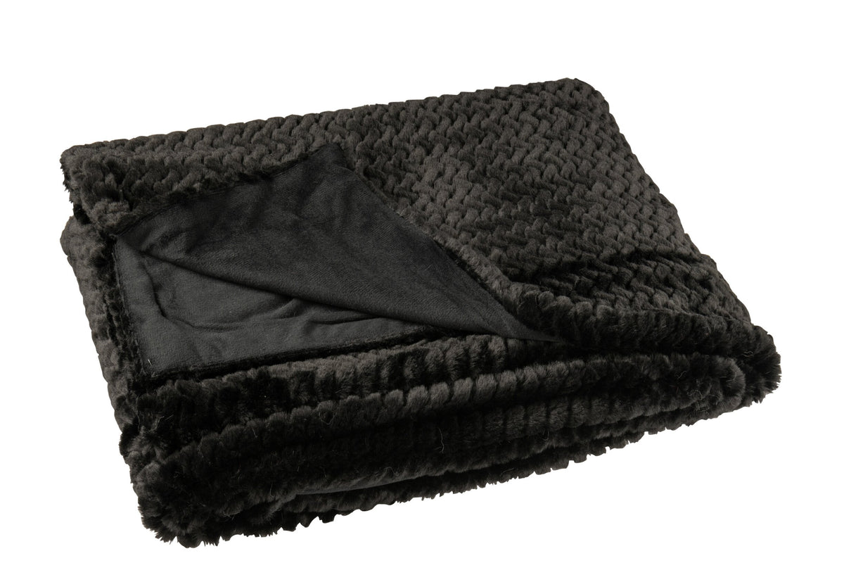 Blanket Polyester Black