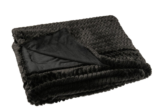 Blanket Polyester Black