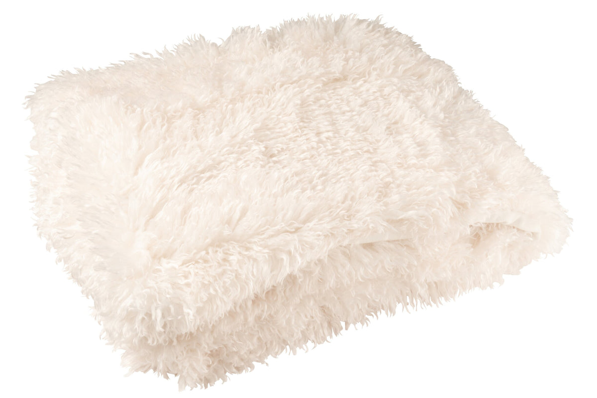 Blanket Moutie Polyester White