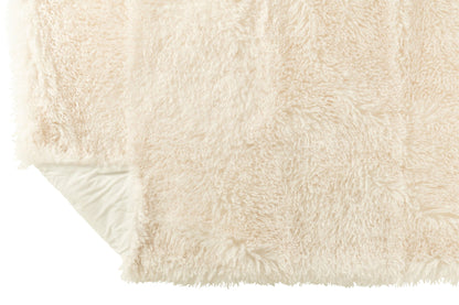 Blanket Moutie Polyester White