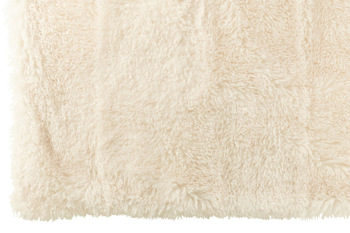 Blanket Moutie Polyester White