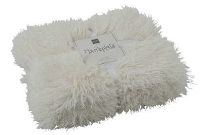 Blanket Moutie Polyester White