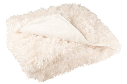 Blanket Moutie Polyester White
