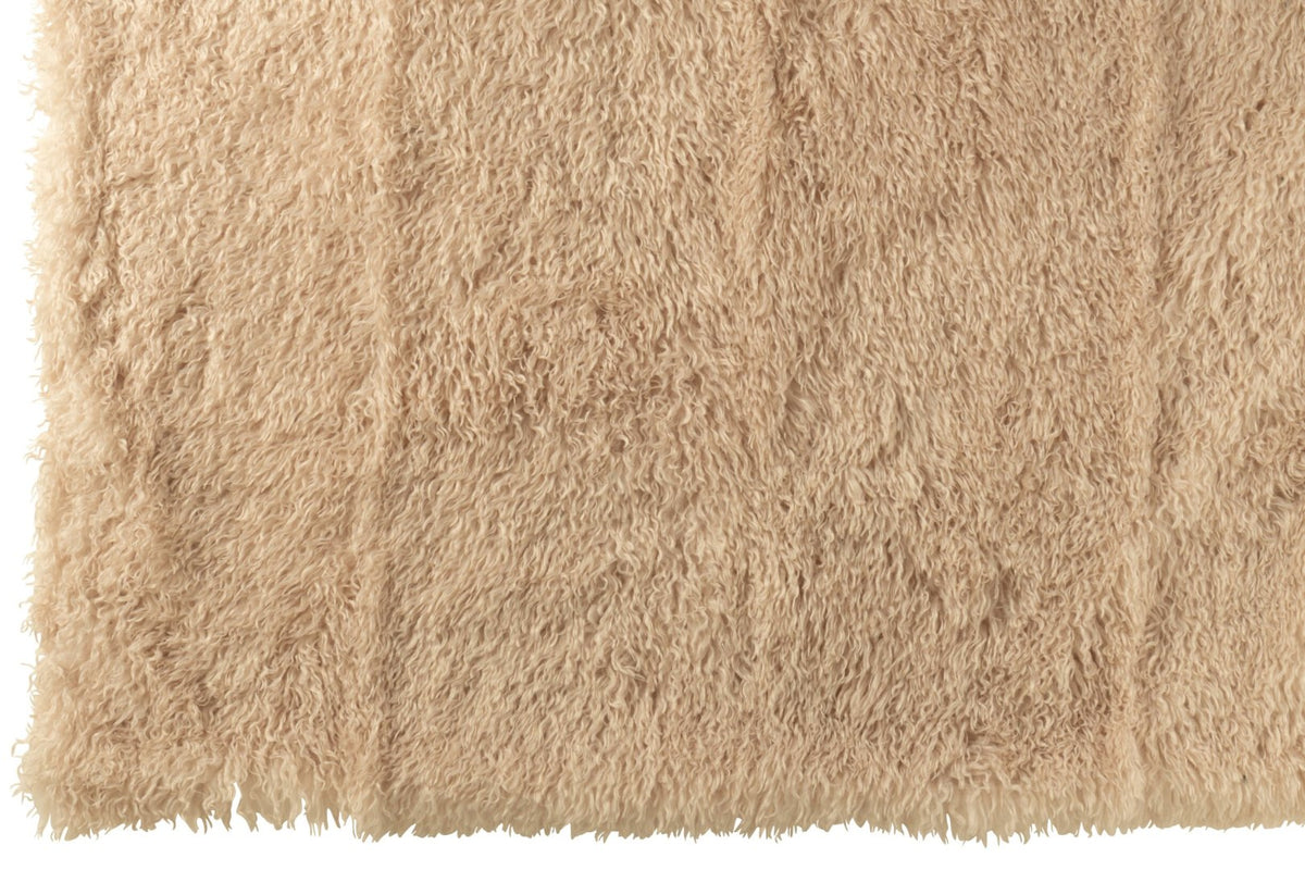 Blanket Moutie Polyester Beige
