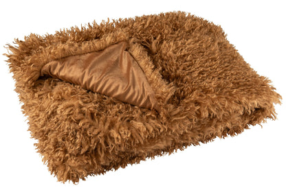 Blanket Moutie Polyester Brown