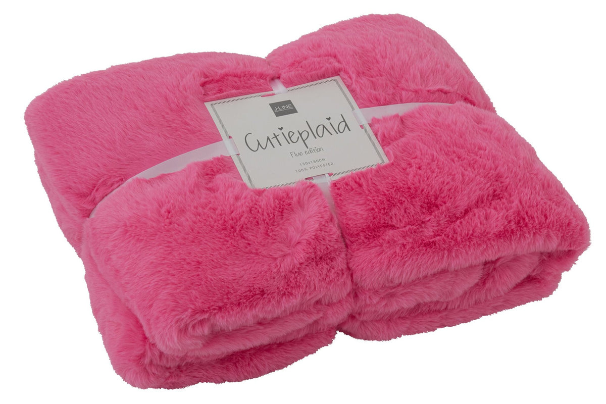 Blanket Cutie Polyester Neon Pink