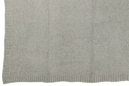 Blanket Chenille Polyester Grey