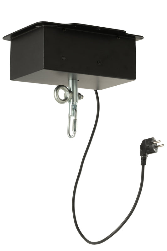 Rotating Base Ball Monitor Steel Black