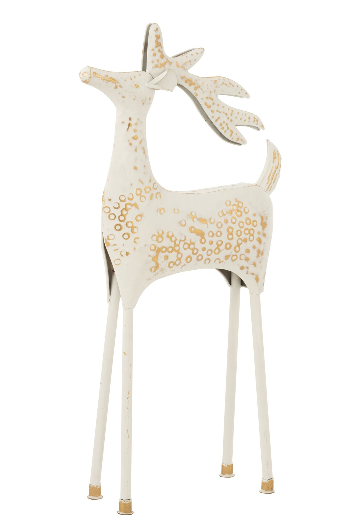 Reindeer Decorative Iron Off-White