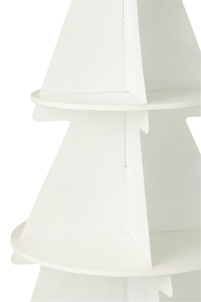 Rack X'mas Tree Metal White Large