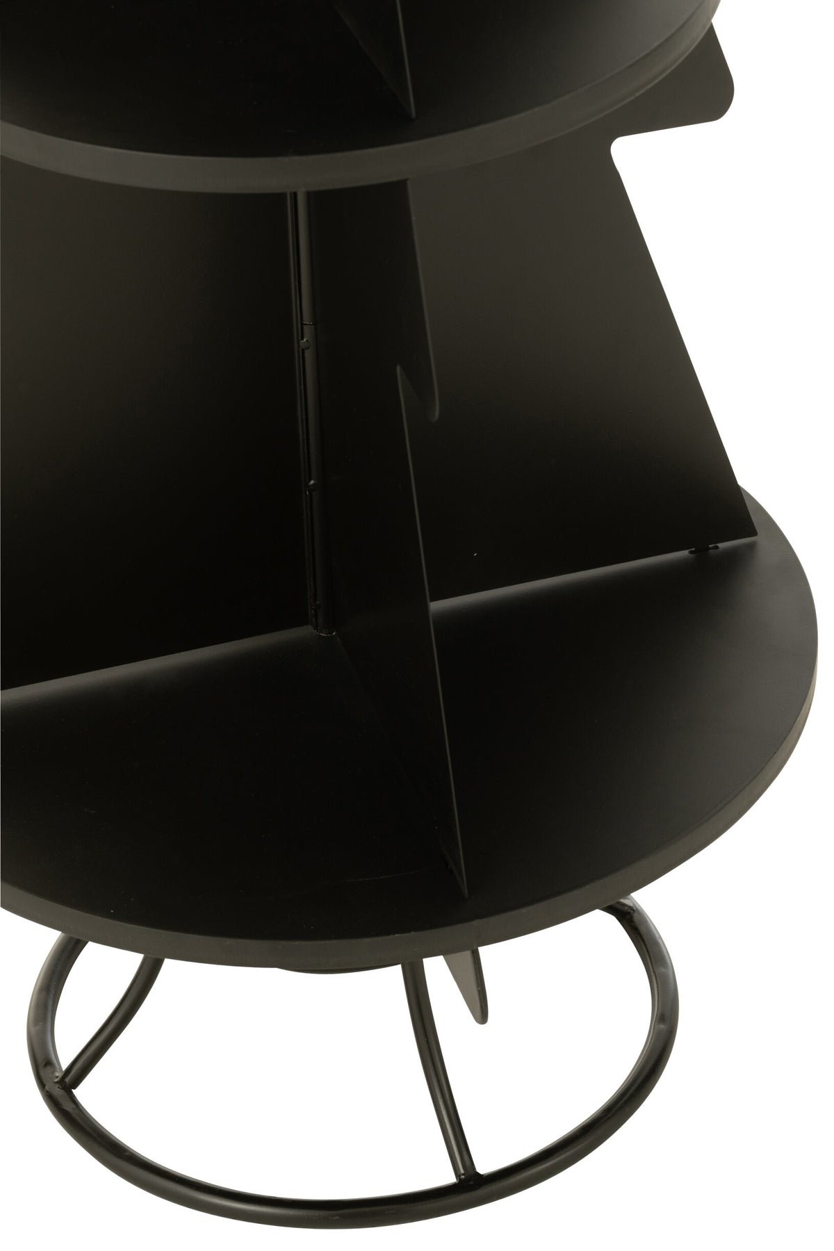 Rack X'mas Tree Metal Black Small