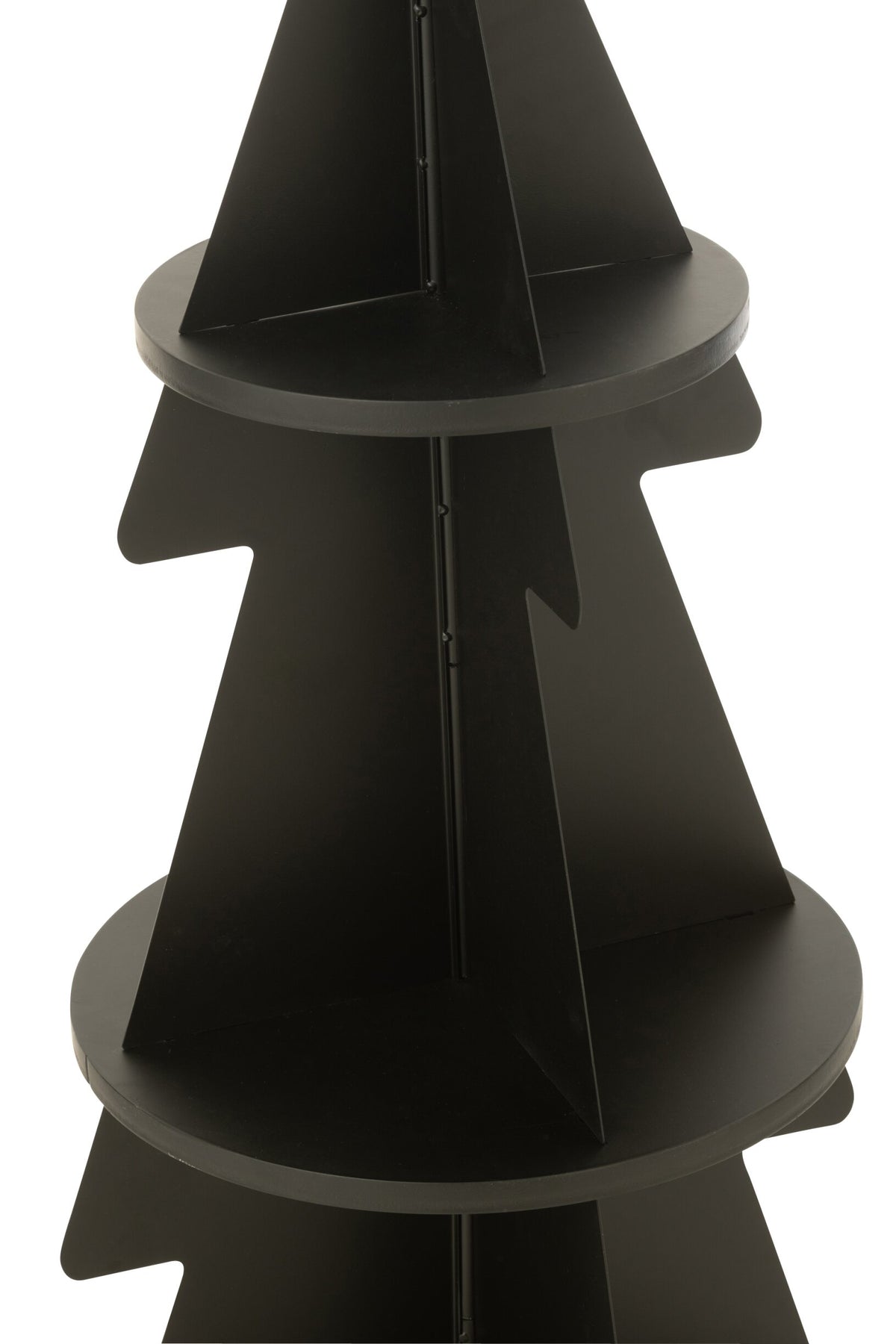 Rack X'mas Tree Metal Black Small