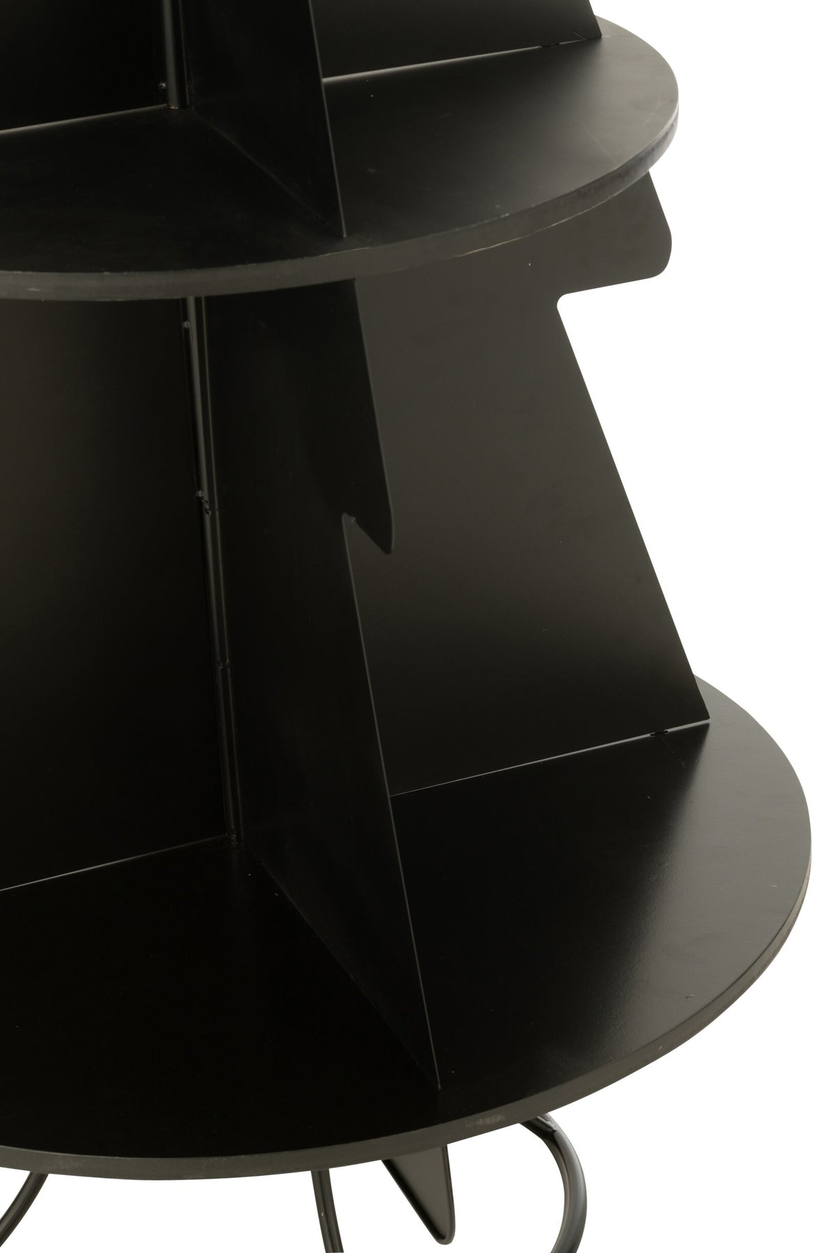 Rack X'mas Tree Metal Black Medium